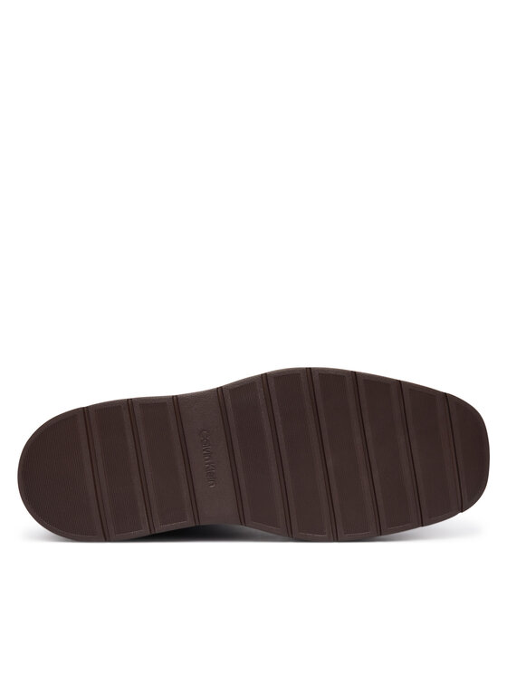Calvin Klein Calvin Klein Апрески Flatform Mid Boot Suede Wl HW0HW03181 Кафяв