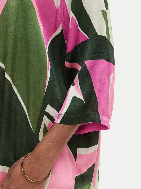 Iconique Iconique Krekla kleita Annabelle IC26-098 Daudzkrāsains Relaxed Fit