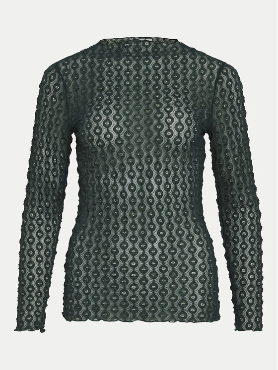 Vila Vila Majica Messan 14099018 Zelena Slim Fit