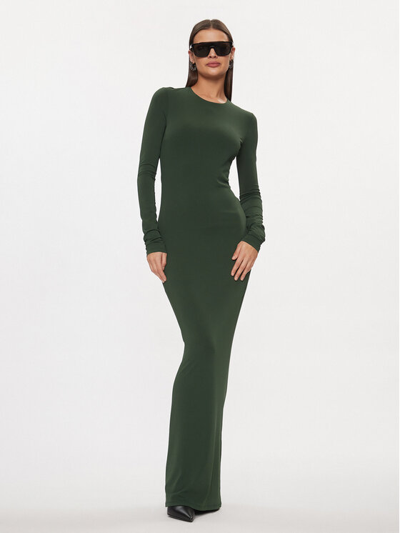 Patrizia Pepe Patrizia Pepe Вечірня сукня 8A1207/J113-G570 Зелений Regular Fit