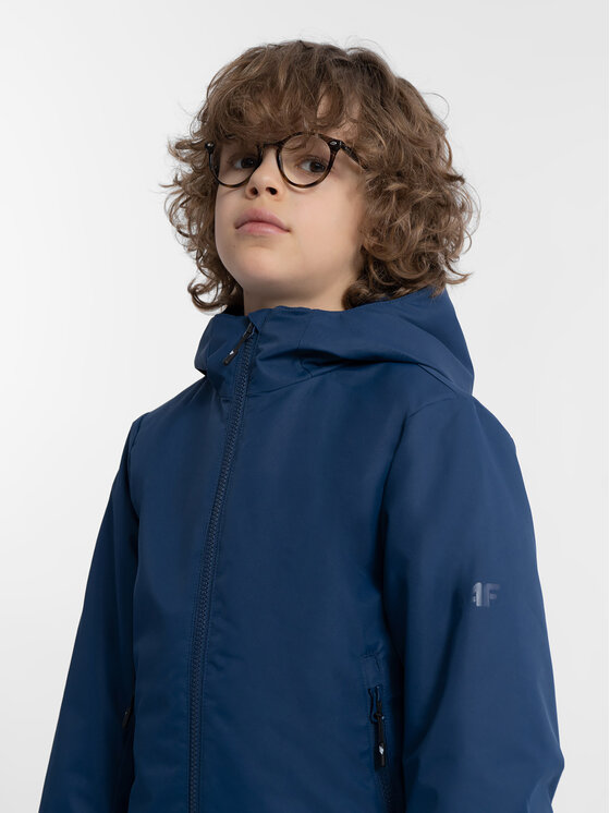 4F 4F Skijacke 4FJAW23TTJAM297 Dunkelblau Regular Fit