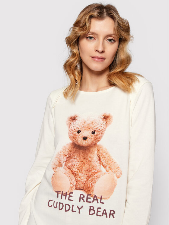 United Colors Of Benetton Pigiama 3I8X3P00B Beige Regular Fit Modivo