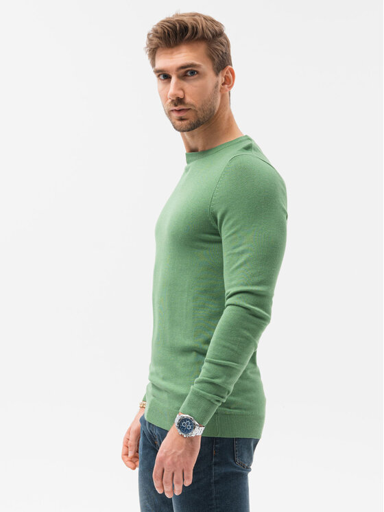 Ombre Ombre Svetr E177 Zelená Regular Fit