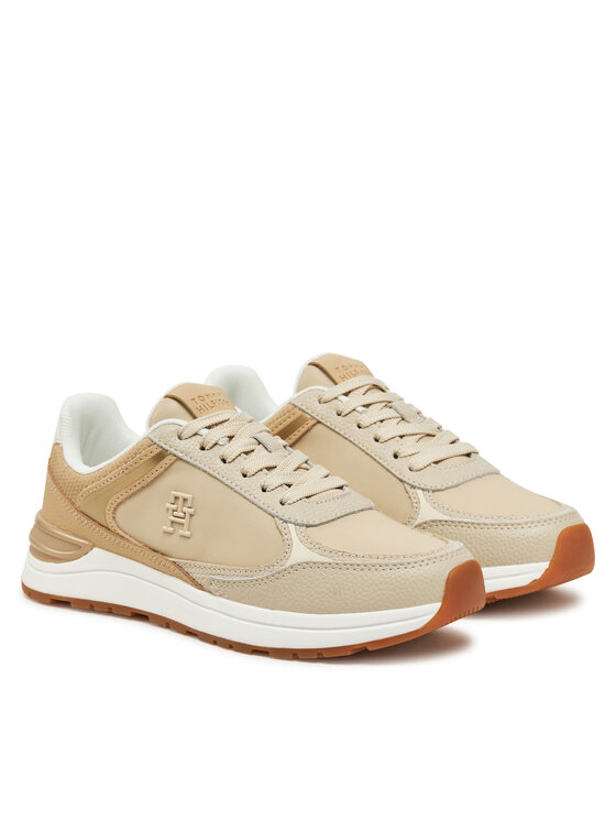 Tommy Hilfiger Tommy Hilfiger Sneakersy FW0FW08472 Beżowy