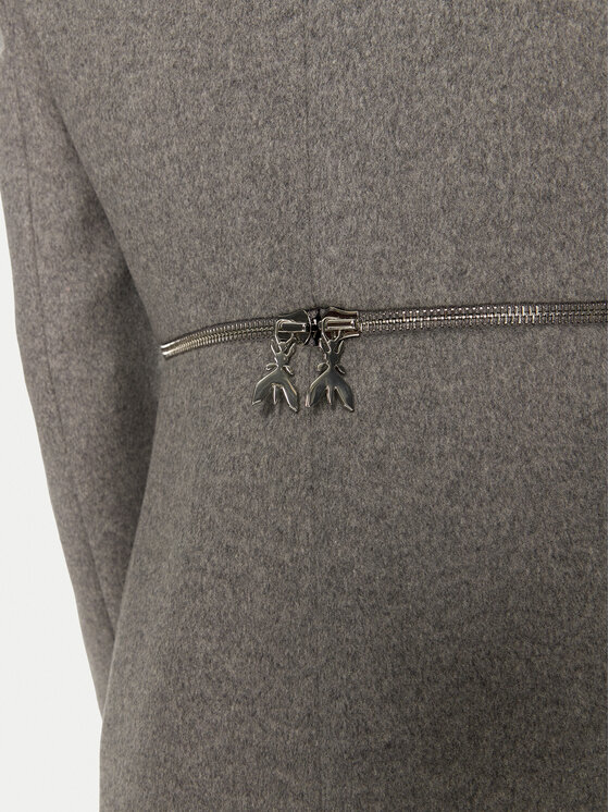 Patrizia Pepe Patrizia Pepe Cappotto di lana 2O0166 A171 Grigio Regular Fit