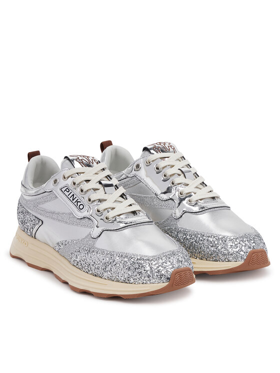 PINKO PINKO Tenisice Zoe 03 SS0091T033 Srebrna
