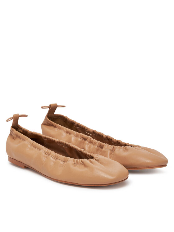 TWINSET TWINSET Балеринки 251TCP150 Кафяв