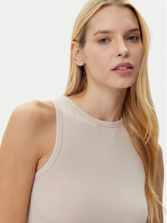 BOSS BOSS Top Flow 50535807 Bež Slim Fit
