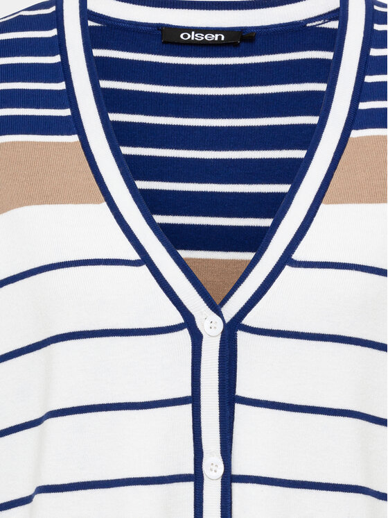 Olsen Olsen Kardigan 11004286 Kolorowy Regular Fit