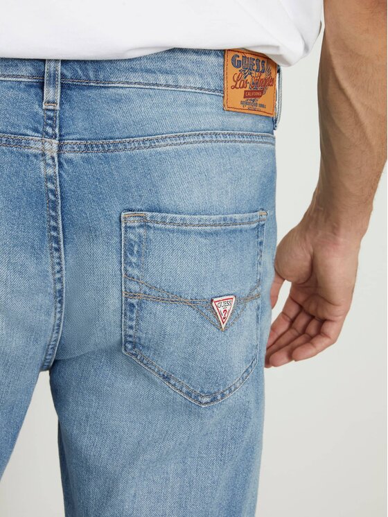 Guess Guess Jeansy 164155 Niebieski Regular Fit