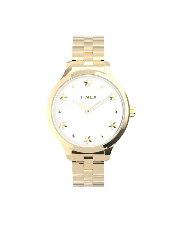 Timex Ročna ura Peyton TW2V23300 Zlata