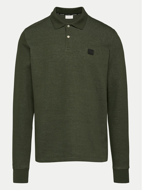 s.Oliver s.Oliver Polo 2153475 Zelena Regular Fit