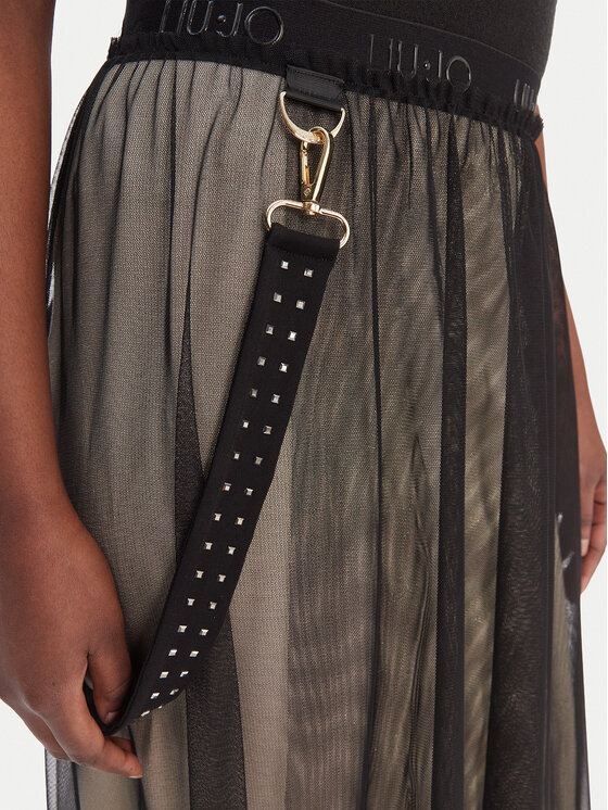 Liu Jo Sport Liu Jo Sport Τούλινη φούστα TA6165 J5433 Μαύρο Regular Fit