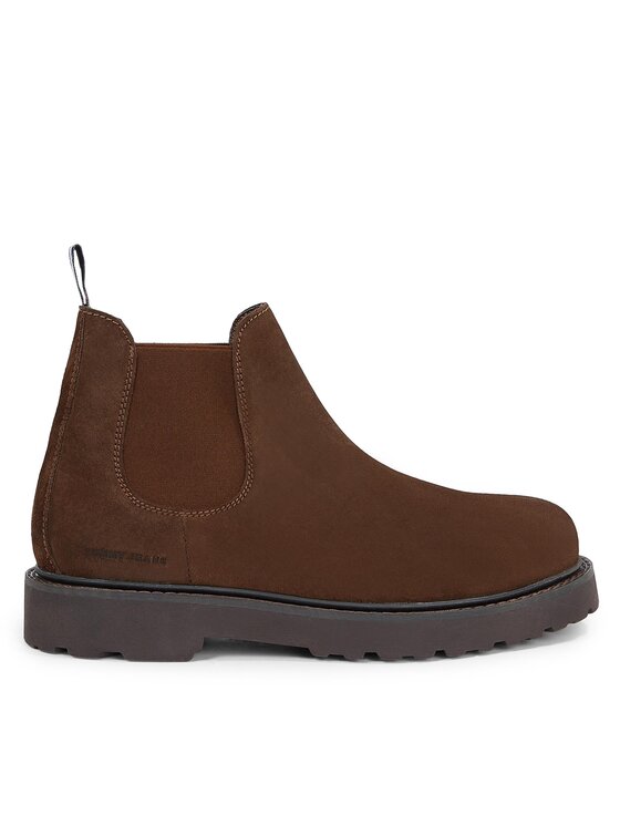 Tommy Hilfiger Tommy Hilfiger Боти тип челси EM0EM01205 Зелен