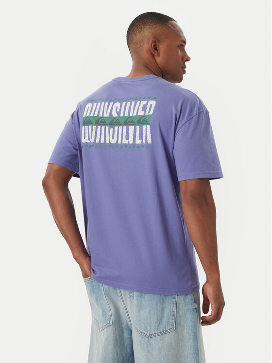 Quiksilver Quiksilver T-särk World Force EQYZT08020 Lilla Regular Fit