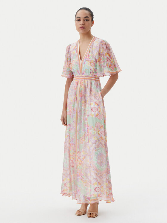 Hale Bob Hale Bob Sommerkleid with silk 4ZCA610M Bunt Regular Fit