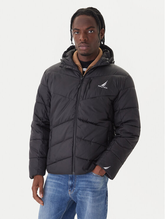 Nautica Nautica Zimní bunda Provo N1T04062 Černá Regular Fit