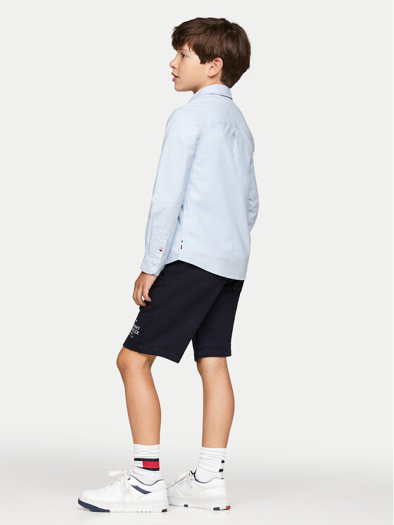 Tommy Hilfiger Tommy Hilfiger Hemd KB0KB09265 D Himmelblau Regular Fit