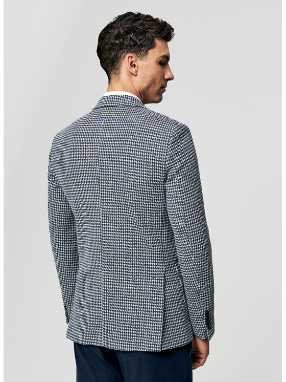 Pako Lorente Pako Lorente Marynarka P26SF-3X-018 Granatowy Slim Fit