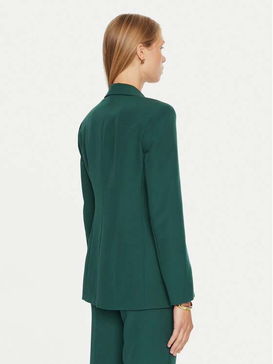 Maryley Maryley Marynarka 24IB156/43GU Zielony Regular Fit