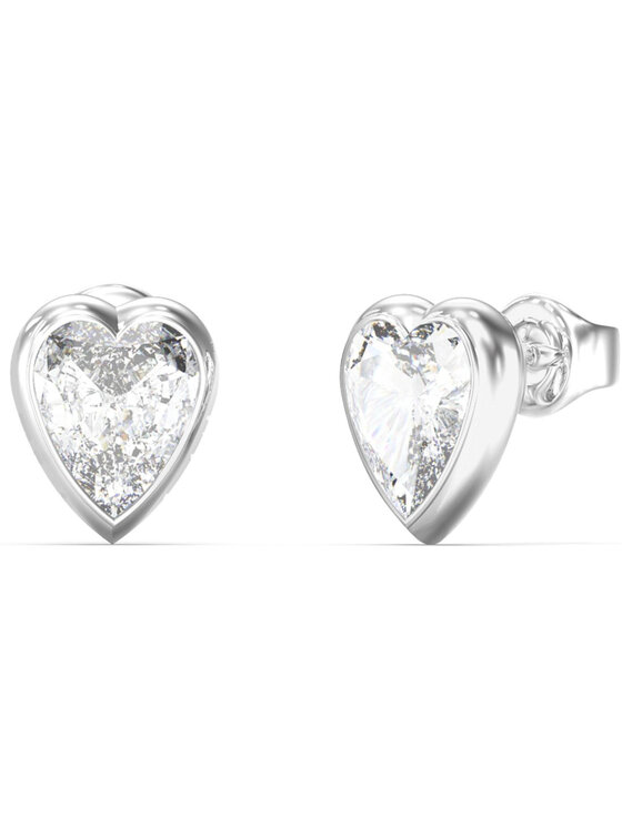 Guess Guess Naušnice JUBE06361JWRHT/U Stříbrná