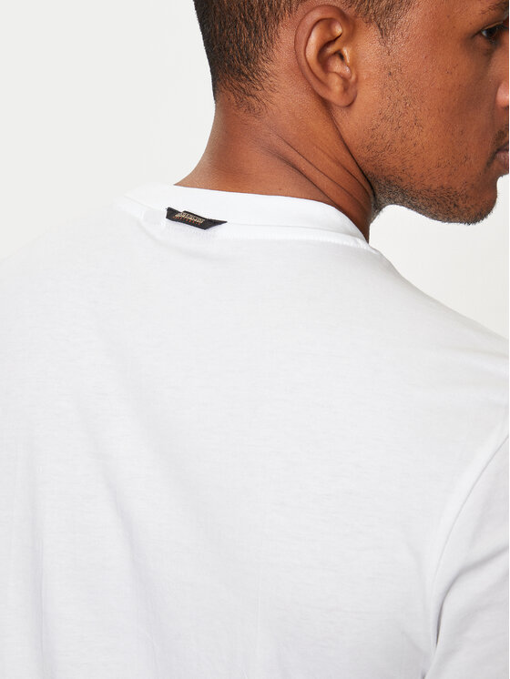 Napapijri Napapijri T-krekls S-Turin NP0A4HQG Balts Regular Fit
