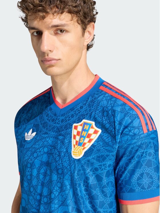adidas adidas Koszulka techniczna 172367 Niebieski Slim Fit