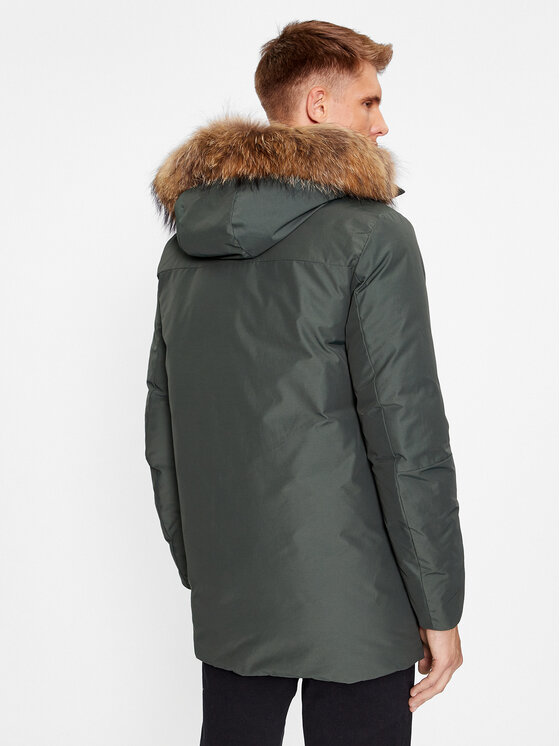 Bomboogie Bomboogie Geacă din puf CM 228P T GKG3 Verde Regular Fit