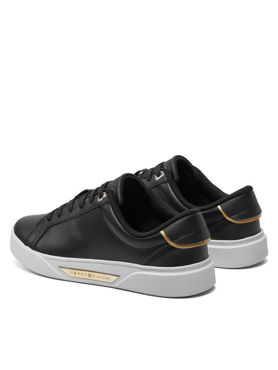 Tommy Hilfiger Tommy Hilfiger Tenisice Chic Hw Court Sneaker FW0FW07813 Crna