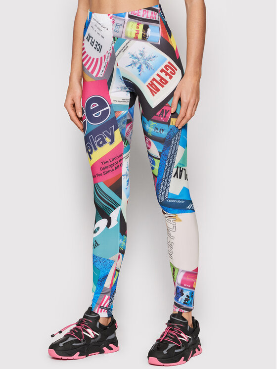 Leggings 21I U2M0 B051 6500 S0Y1 Multicolore Slim