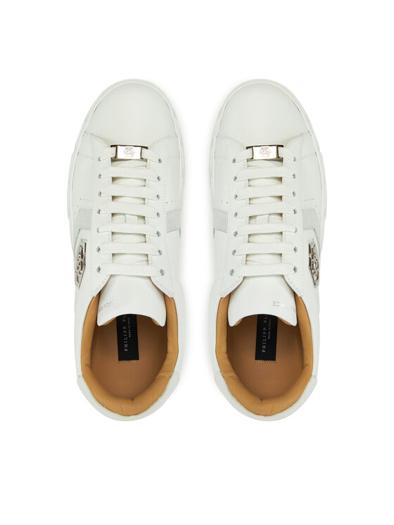 PHILIPP PLEIN PHILIPP PLEIN Sneakersy SAES USC0698 PLE075 Biały