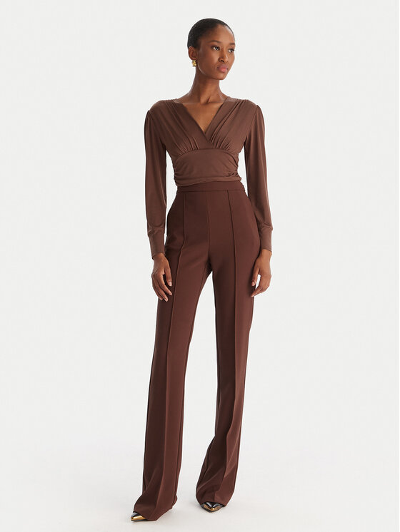 ACCESS FASHION ACCESS FASHION Body 54-2018-324 Hnedá Slim Fit