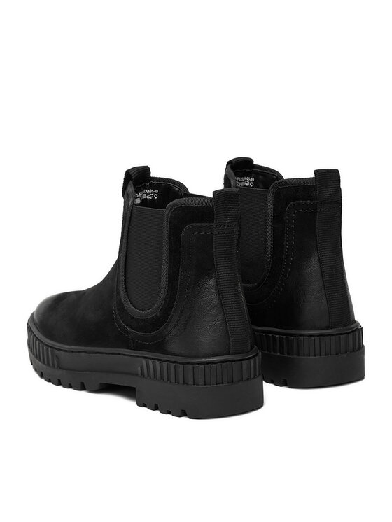 Lasocki Lasocki Μποτάκια με λάστιχο CEO-WI23-N-PUSZAN-01 Μαύρο