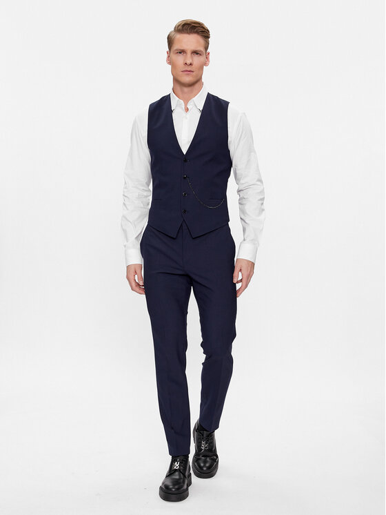 HUGO Hugo Košulja Ermo 50508633 Bijela Slim Fit