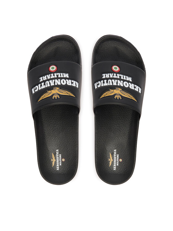 Aeronautica Militare Aeronautica Militare Šlepetės 261SC0242UCT03337 Juoda