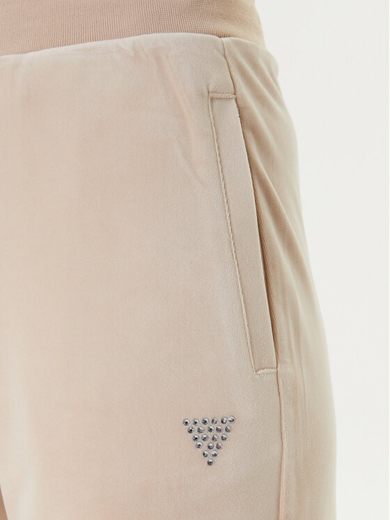 Guess Guess Pantaloni trening V3BB26 K0232 Bej Regular Fit