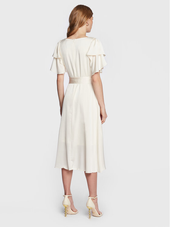 Abito da cocktail DD2JJ613 Écru Regular Fit