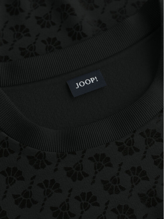 JOOP! JOOP! Džemperis ar kapuci 17 JJ-39Tamino 30047447 Melns Regular Fit