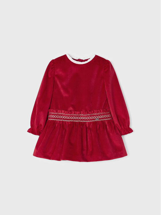 Mayoral vestito rosso top