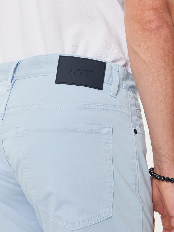 BOSS Boss Jeans hlače Delaware3-1-20 50505445 Svetlo modra Slim Fit