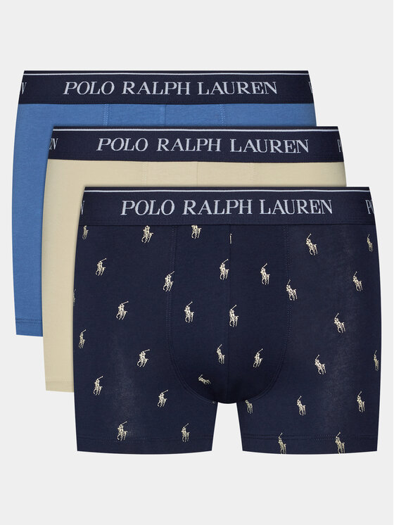 Polo Ralph Lauren Set 3 perechi de boxeri 714830299113 Colorat