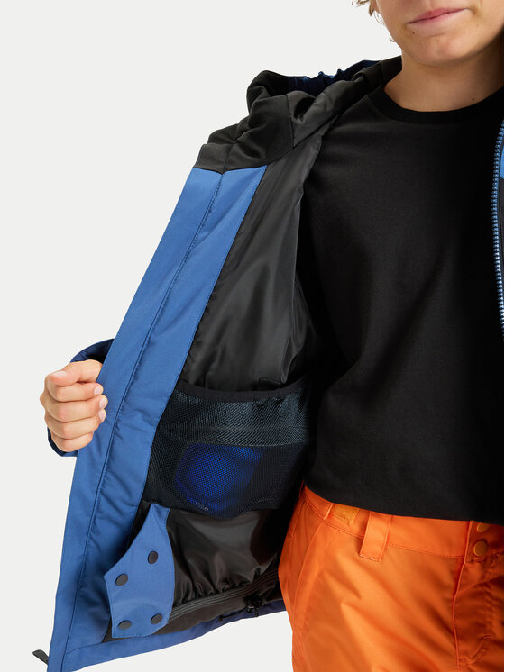 Quiksilver Quiksilver Snowboard jakna Side Hit Solid EQBTJ03221 Plava Regular Fit