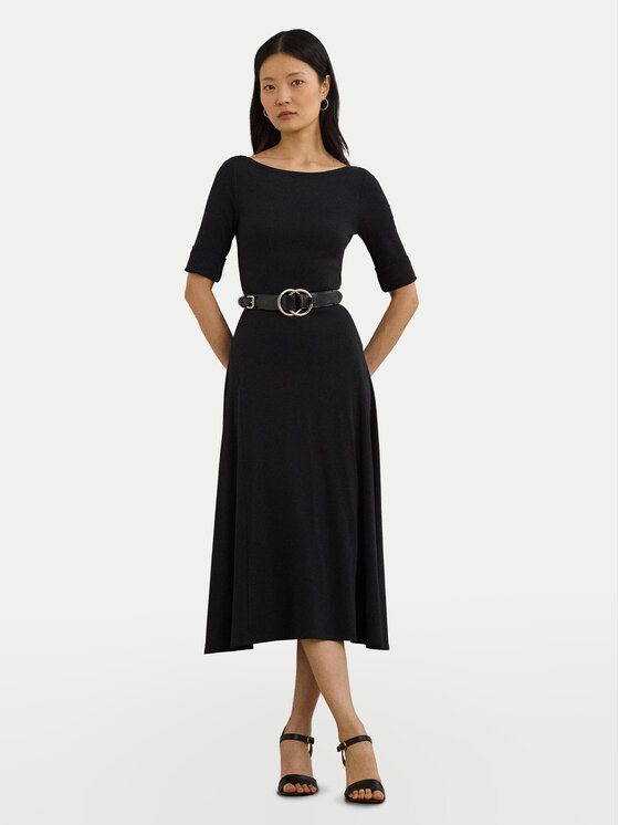 LAUREN RALPH LAUREN LAUREN RALPH LAUREN Rochie de zi 200973599001 Negru Slim Fit