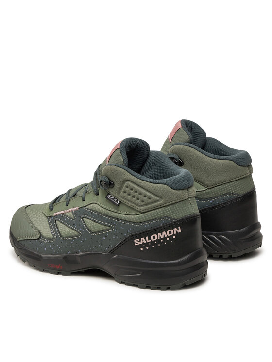 Salomon Salomon Trekkingschuhe Outway Mid Climasalomon™ Waterproof L47561700 Grün