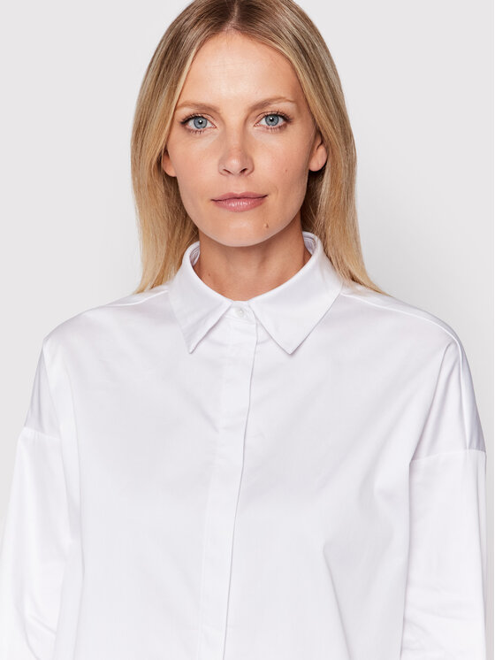 Notes Du Nord Notes Du Nord Srajca Kira 12372 Bela Loose Fit