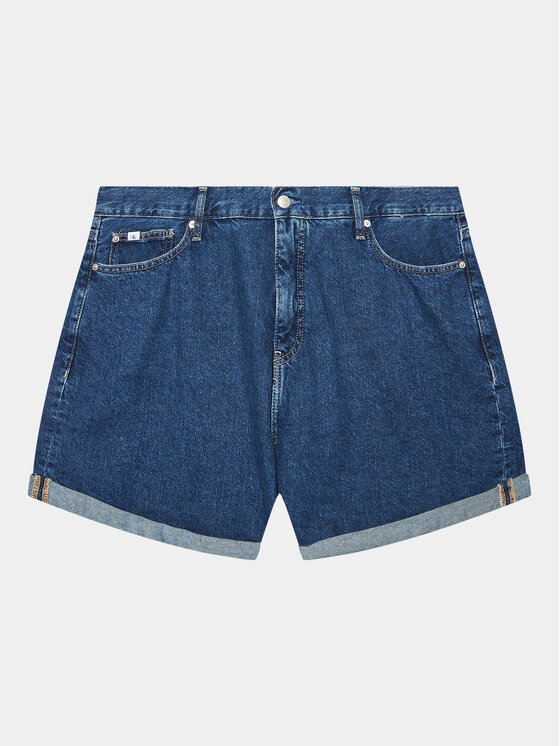 Calvin Klein Jeans Calvin Klein Jeans Džínové šortky J20J221008 Modrá Regular Fit