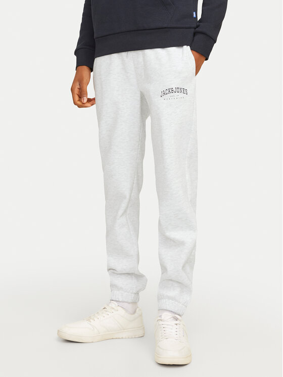 Gyerek Melegítő alsó Jack&Jones Junior, Méret: 140, Fehér, Caleb 12258982