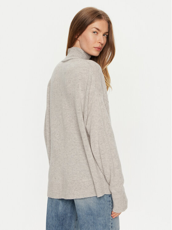 ViCOLO ViCOLO Megztinis 77011S Pilka Regular Fit