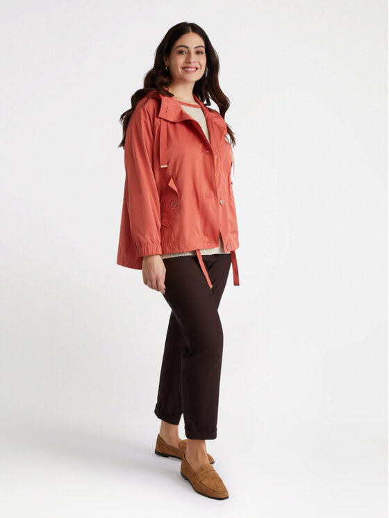 Fiorella Rubino Fiorella Rubino Cappotto F278T001329N017 Arancione A-Line Fit