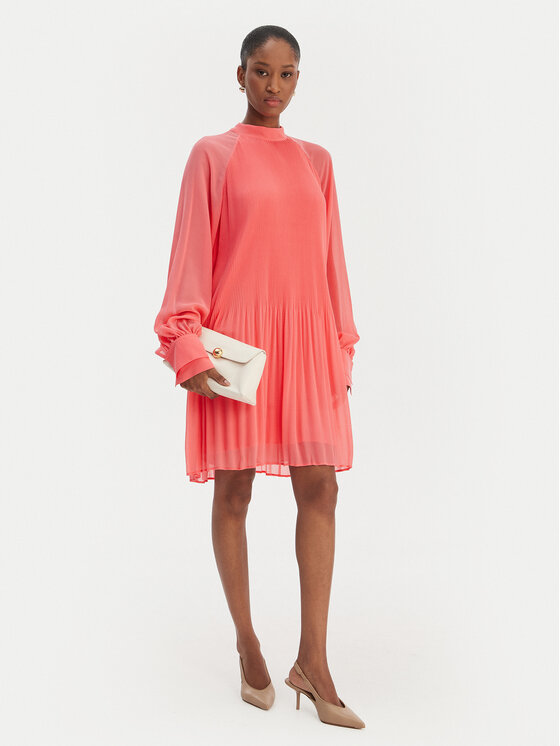 BOSS BOSS Коктейлна рокля Dolumi 50531542 Червен Regular Fit